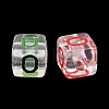 Acrylic European Beads MACR-I042-01O-2