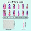 ABS Plastic Full Cover Press On False Nails DIY-CJC0006-16-2
