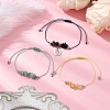 3Pcs Constellations Adjustable Nylon Cord Braided Bead Bracelets for Women Men BJEW-JB11325-06-1