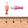 304 Stainless Steel Enamel Charms X-STAS-Q363-14J-P-3