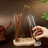 Glass Incense Holder AJEW-WH0410-193A-3