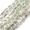 Electorplated Glass Beads EGLA-E006-3A-1