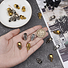 16Pcs 4 Styles Tibetan Style Alloy European Beads FIND-NB0007-33-3
