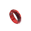 Rhombus Textured Resin Bangles for Women WG57D43-02-1