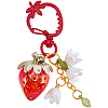1Pc Acrylic Strawberry Pendant Decorations KEYC-BM0001-25B-1