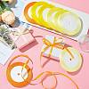 8Rolls 4 Colors Single Face Satin Ribbon OCOR-FS0001-10A-5
