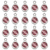 20Pcs Faceted Glass Charms RGLA-TADJ0001-01B-2