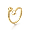 Brass Cuff Rings for Women RJEW-U044-Z-4