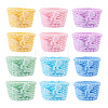 12Pcs 6 Colors Resin Basket Mini Model AJEW-TA0005-85-2