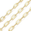 Rack Plating Brass Cable Chains CHC-A010-07G-1