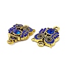 Alloy Rhinestone Connector Charms FIND-C019-10AG-03-3