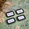 ABS Plastic Loose Diamond Storage Boxes with Visible Window Lid AJEW-WH0609-746A-02-4