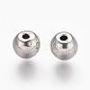 Tibetan Style Alloy Round Beads TIBEB-5204-AS-NR-2