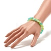 10MM Candy Color Acrylic Round Beaded Stretch Bracelet for Women BJEW-JB07585-3