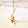 201 Stainless Steel Pendant Necklaces FS-WGE9515-02-1
