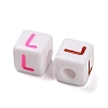 Opaque Acrylic Beads OACR-I022-01L-2