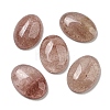 Natural Strawberry Quartz Cabochons G-C115-01A-18-1