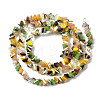 Electroplate Glass Beads Strands EGLA-N002-09-06D-2
