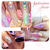2 Bags 2 Colors 12 Grid Nail Art PET & ABS Sequins/Paillette MRMJ-SP0001-32-6