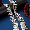 Iron Crystal Rhinestone Cup Chain CH-CW0001-02-7