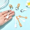 500Pcs Folding Blank Paper Jewelry Price Tags CDIS-FS0001-35B-4