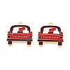Valentine's Day Alloy Enamel Pendants ENAM-T023-24A-1