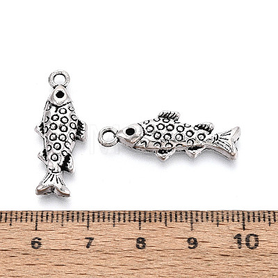 Tibetan Style Alloy Pendants TIBEP-T053-07AS-1