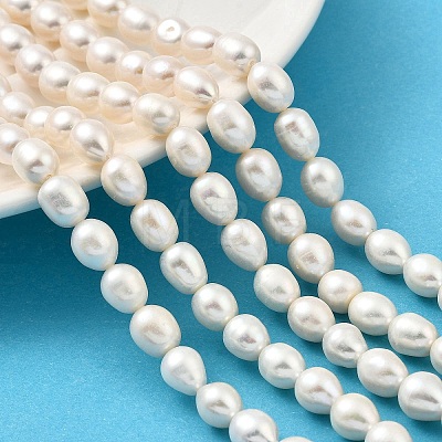 Natural Cultured Freshwater Pearl Beads Strands PEAR-I007-01F-05A-1