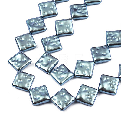 ABS Plastic Imitation Pearl Beads Strands KY-N015-05-A02-1