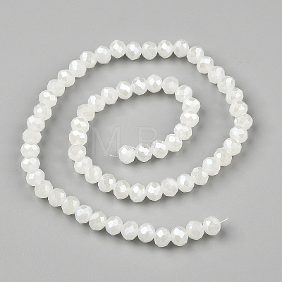 Electroplate Glass Beads Strands LS-EGLA-A034-J8mm-A01-1