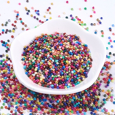 13/0 Grade A Round Glass Seed Beads SEED-N001-AM-1