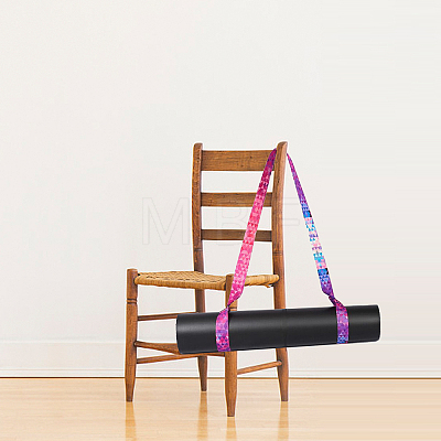 Gorgecraft 2 Pcs Polyester Yoga Mat Strap AJEW-GF0003-47-1