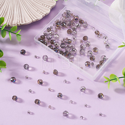 120Pcs 4 Styles Electroplate Glass Beads EGLA-TADJ0001-13B-1