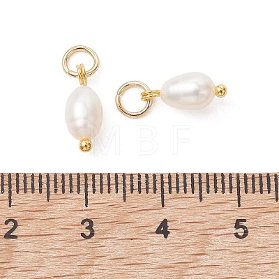 Natural Cultured Freshwater Pearl Pendants PALLOY-JF05443-03-1