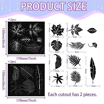 Silhouette Paper AJEW-WH0529-013-1