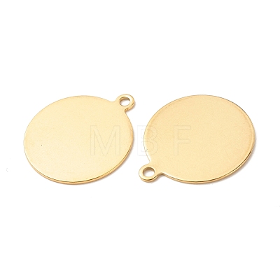 Ion Plating(IP) 201 Stainless Steel Pendants STAS-A056-06G-1