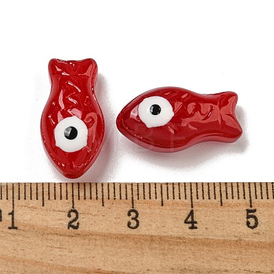 Handmade Transparent Glass Beads X-GLAA-N0028-03H-1