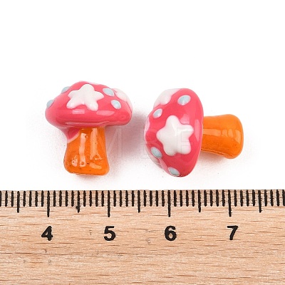 Handmade Lampwork Enamel Beads LAMP-B055-02E-1