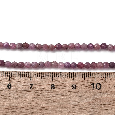 Natural Ruby Beads Strands G-F509-16-3mm-01-1