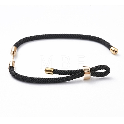 Braided Nylon Cord Bracelet Making MAK-A017-D02-03G-1