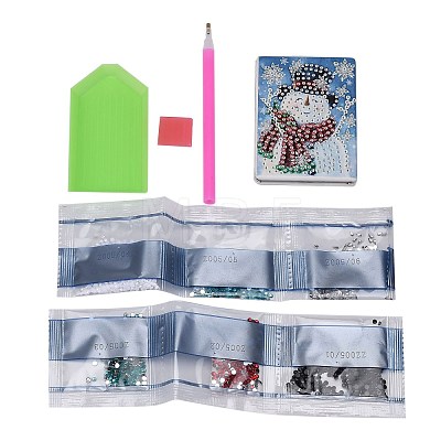 DIY Diamond Painting Stickers Kits For Plastic Mirror Making DIY-F059-36-1