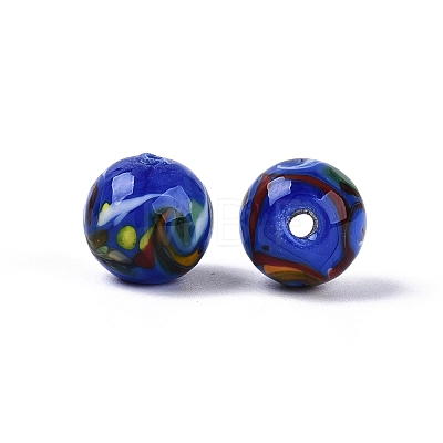 Handmade Lampwork Beads LAMP-Q039-05B-1