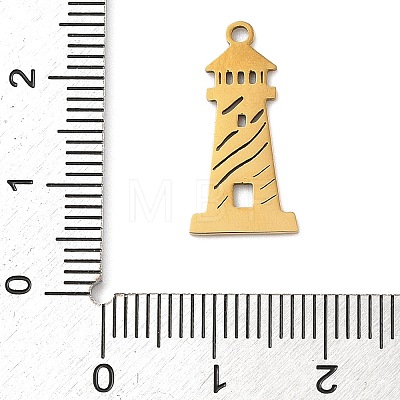 201 Stainless Steel Pendants STAS-Q341-03G-1