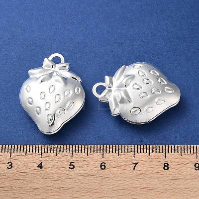 Rack Plating Iron Locket Pendants KK-F090-05S-1