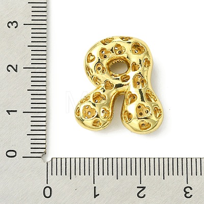 Rack Plating Brass Cubic Zirconia Pendants KK-S378-02G-R-1