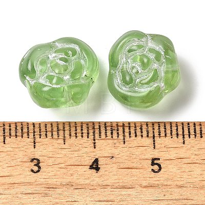 Transparent Lampwork Beads LAMP-P065-01A-06-1