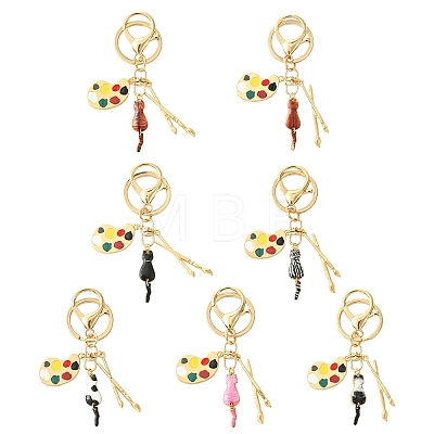 Alloy Enamel Keychain KEYC-YW00026-01-1