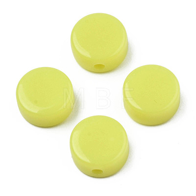 Opaque Acrylic Beads SACR-N014-002F-1