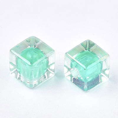 Transparent Acrylic Beads X-TACR-S148-08B-1
