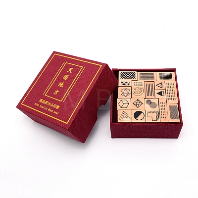 Wooden Stamps DIY-WH0177-87-1